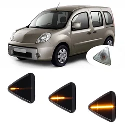 for Renault Kangoo MK2 2008 2009 2010 2011 2012 2013  Dynamic LED Indicator Side Marker Turn Signal Lamp