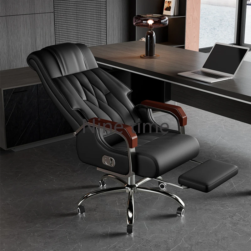 Executive Modern Office Chairs Vanity Swivel Bedroom Study Computer Chair Armchair Boss Sillas De Oficina Library Furnitures