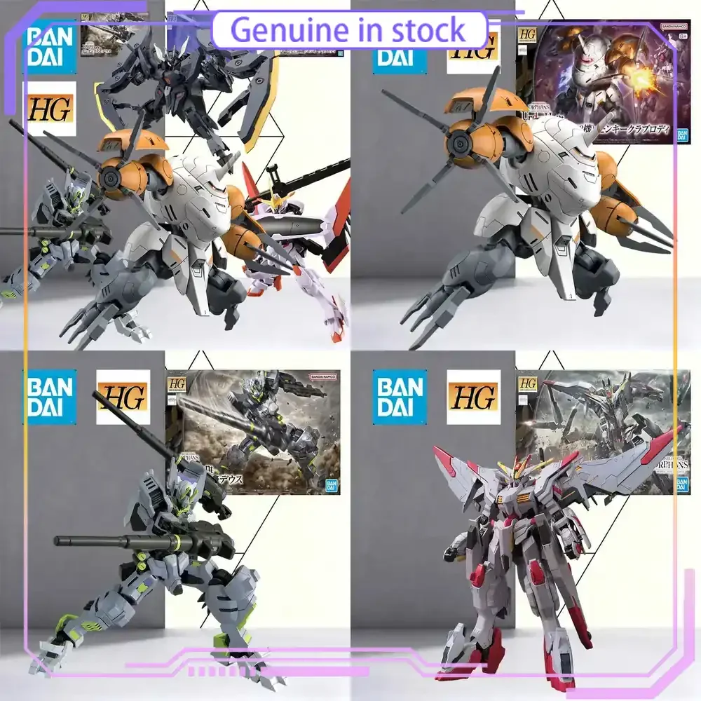 BANDAI Gundam IBO 1/144 MONKEY CRAB RODI ASMODAY Marchosias HG Model Kit Assembly Figure Toy with Foam Box