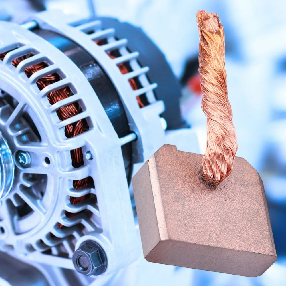 10 قطعة 8x25x21 مللي متر فرش كربون منخفضة الضوضاء و شرارة J458 موتور فرش دائم عالية الأداء أداة السلطة اتصالات ل FT-128 #5