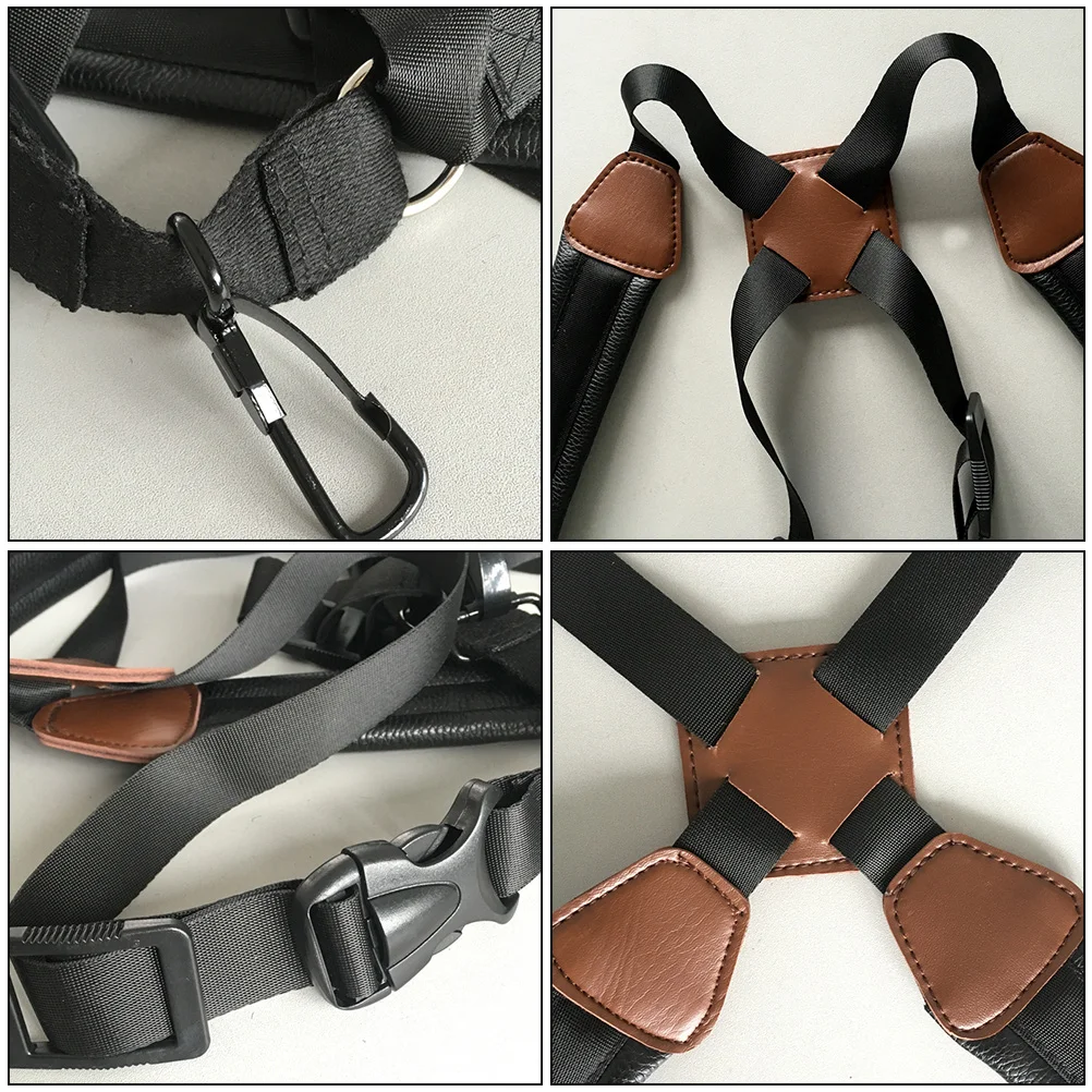 

Padded Saxophone Shoulder Belt Double Strap Universal For Sax Comfortable Accessories