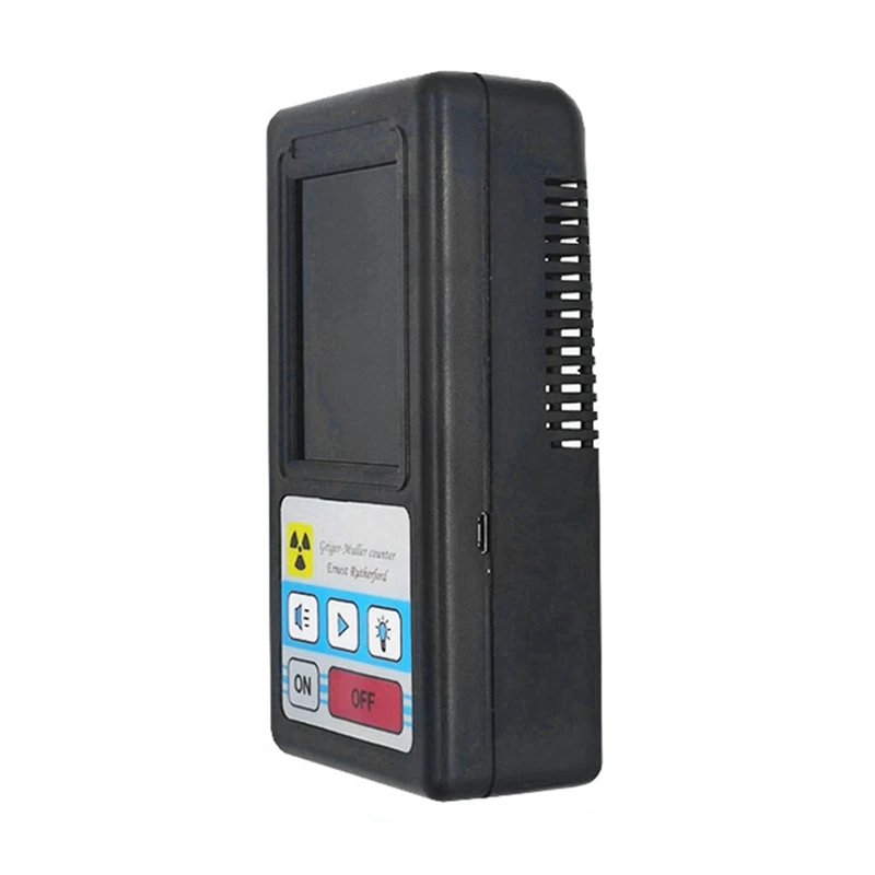 BAAZ ร้อน BR-6 Geiger Counter นิวเคลียร์เครื่องตรวจจับรังสีส่วนบุคคล Dosimeter X-Ray Beta Gamma เครื่องตรวจจับ LCD Radioactive Tester เครื่องมือ