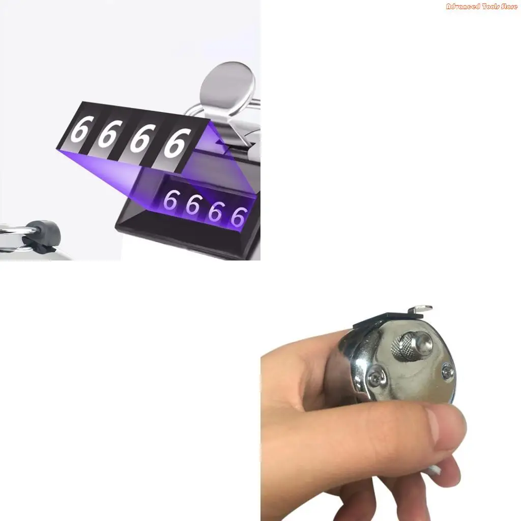 Mini Mechanical for Palm Golf Clicker Portable Digital Number Handheld Tally Cou W91B