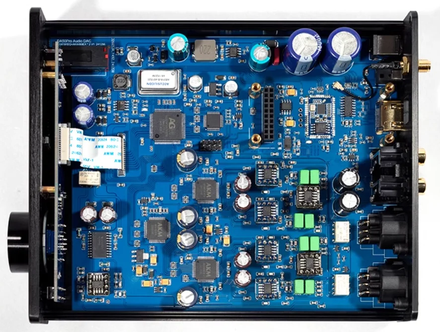 Semibreve DA50Pro Dual Chip AK4499 Fully Balanced HIFI Fever Decoder Ear Amplifier QCC5181 Bluetooth XMOS 316