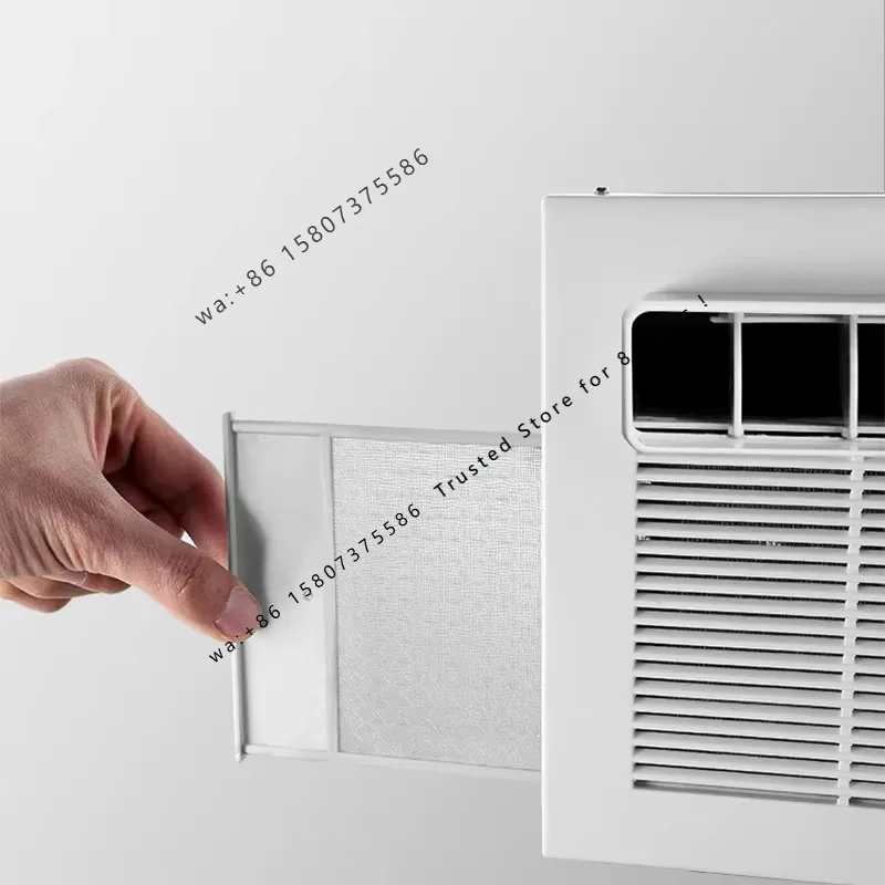 400W 220V Mobile Small Air Conditioner 7m²Space Drainage-free Remote Control Power Saving Mini Cooling Heating Air Refrigerator