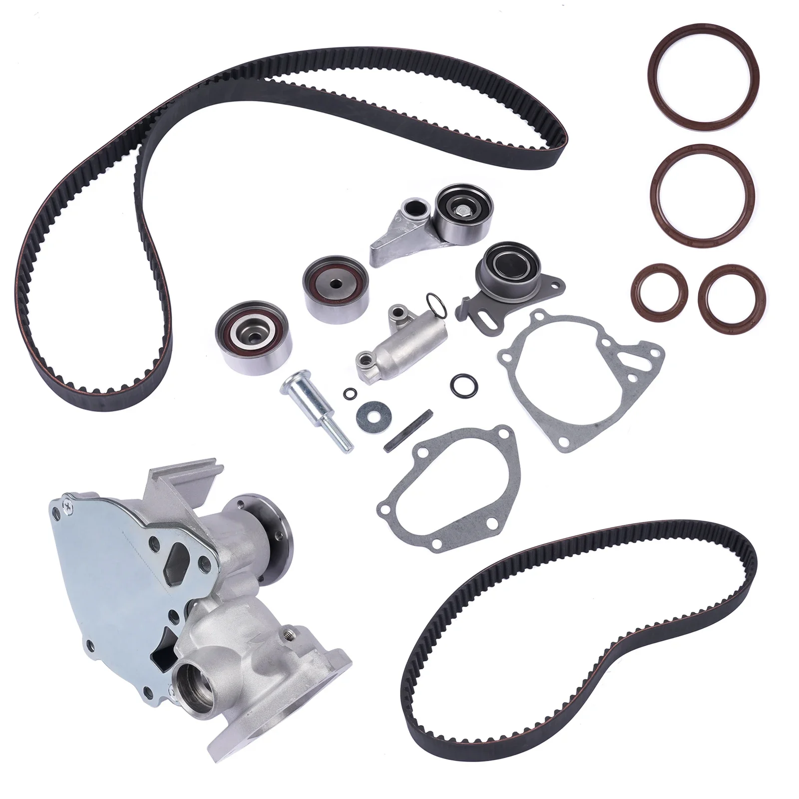 AP01 Kit cinghia distribuzione pompa acqua per Mitsubishi Shogun Pajero L200 2.5 DI-D 1300A045