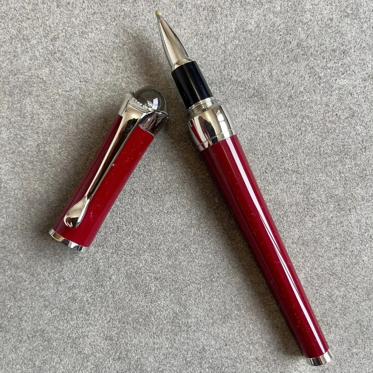 2025 قلم حبر جاف فاخر من سلسلة Diamond Star Scepter Mb إصدار محدود قلم حبر جاف