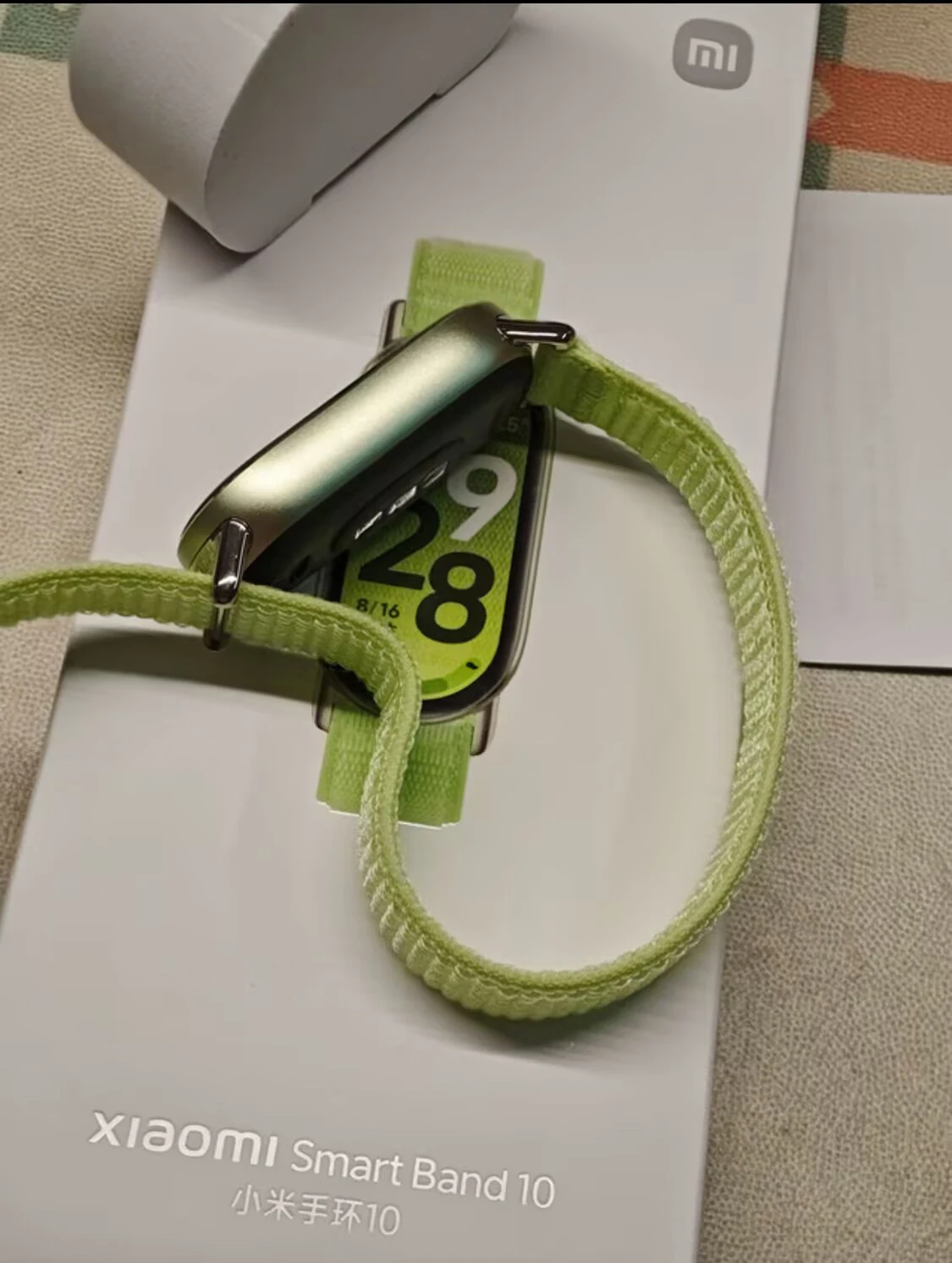 2025 جديد Xiaomi الفرقة 10 الدم الأكسجين مراقب معدل ضربات القلب الصحة جهاز تعقب للياقة البدنية سوار 1.72 "AMOLED Mi الذكية معصمه 10