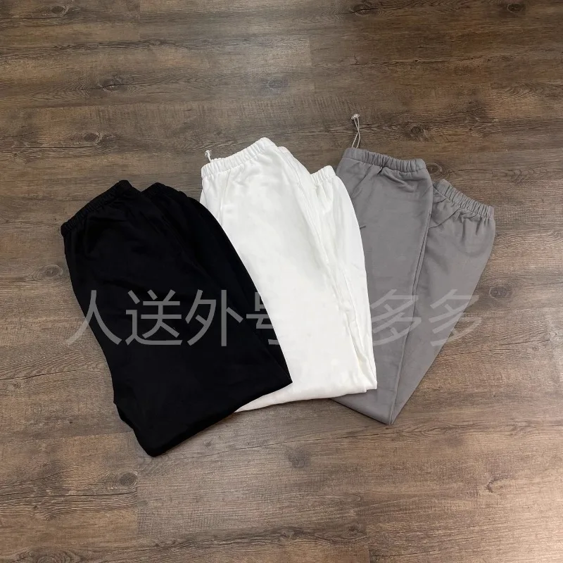 

Kanye West YZY Спортивные штаны Спортивные штаны Мужчины Женщины Американские уличные повседневные брюки Высочайшее качество Прямые свободные брюки для бега Cleanfit