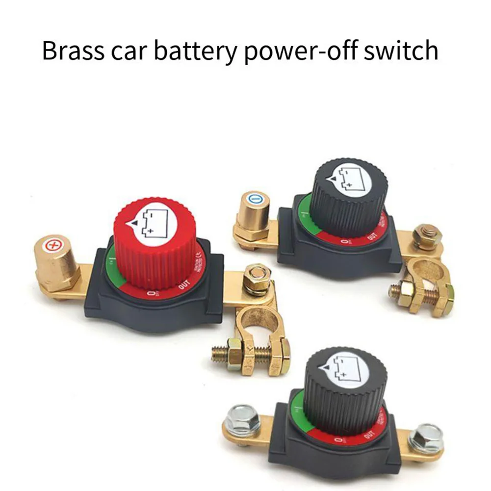 

Marine Waterproof Top Post Battery Disconnect Switch For RV Car Boat For ATV 12-48V On/Off Heavy Duty Disconnect Shut Off Switch