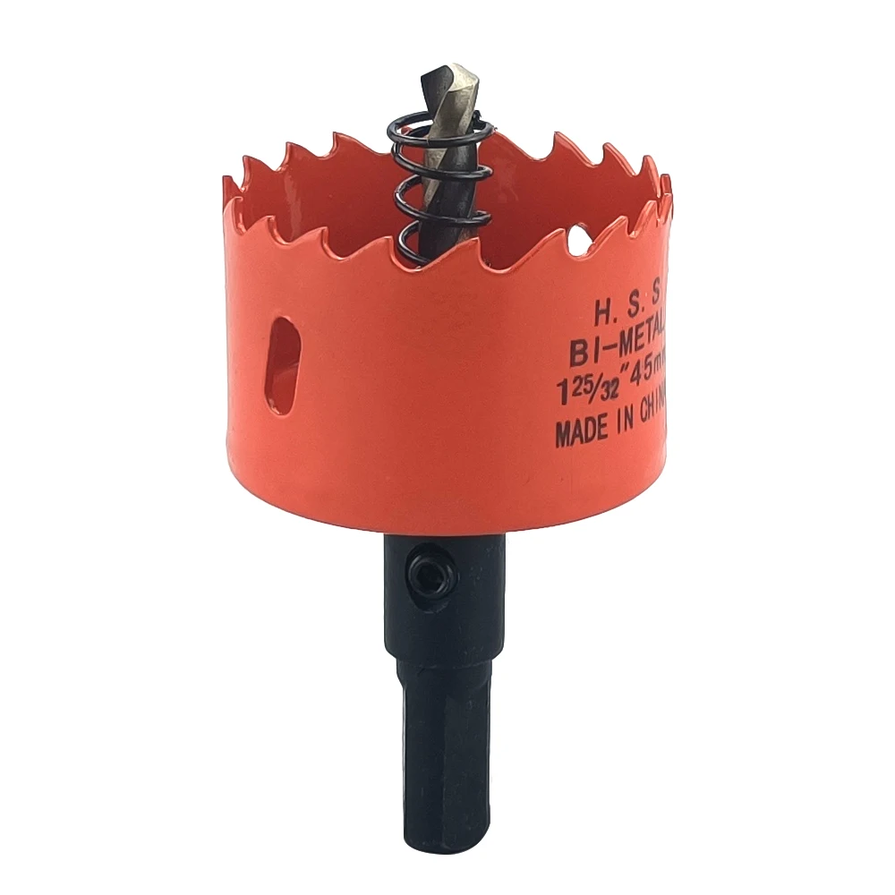 1Pcs 16-45mm M42 Bi-Metal Hole Saw HSS Drill Bits Drilling Crown for Metal Iron Aluminum Stainless Wood Cutter Tools