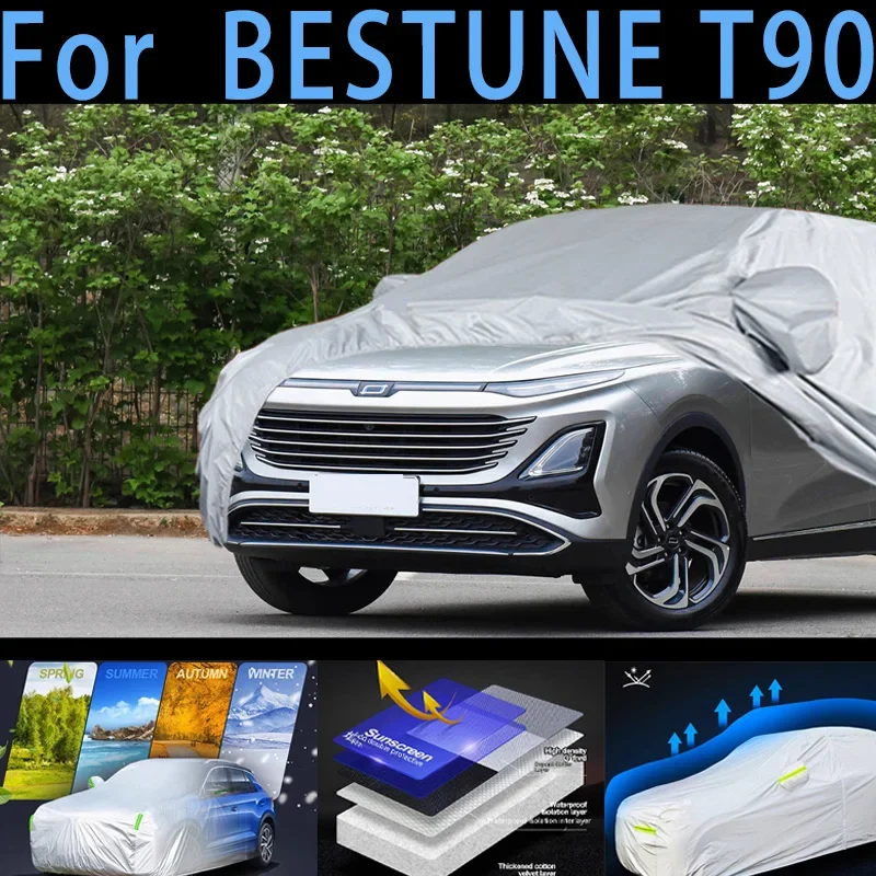 

For BESTUNE t90 Car protective cover,sun protection,rain protection, UV protection,dust prevention auto paint protective