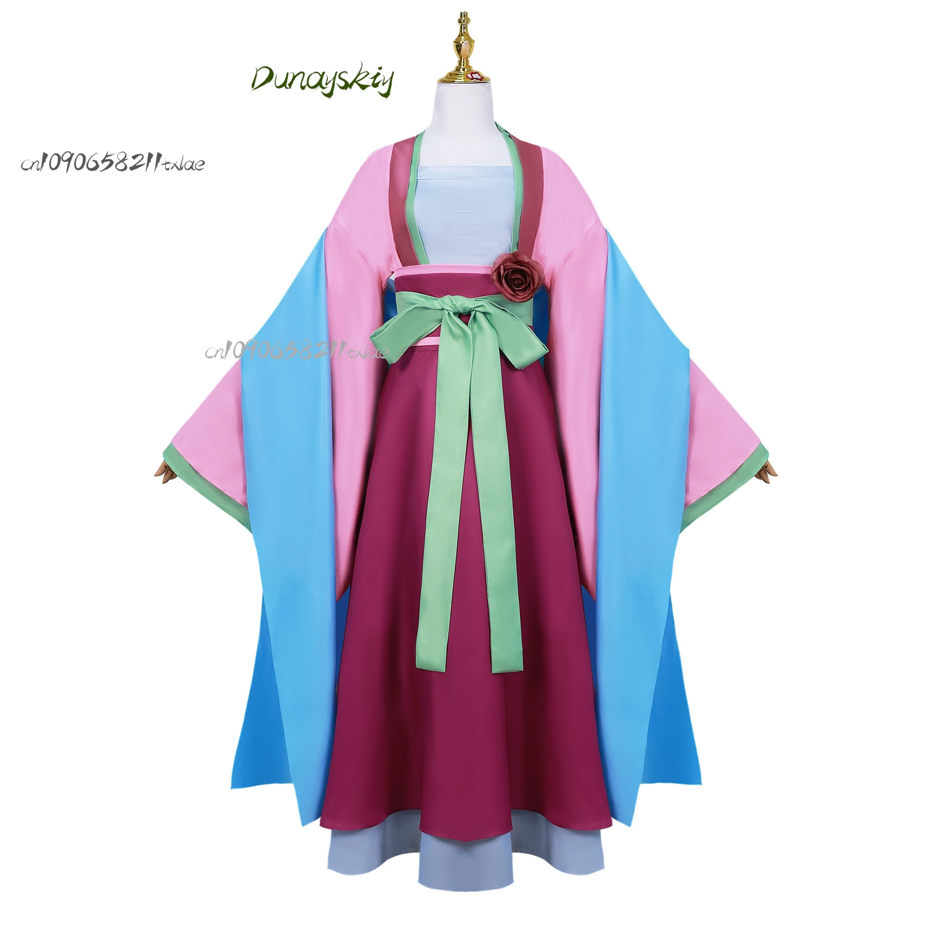 ^Customized Maomao COS Costume from Kusuriya no Hitorigoto: The Apothecary Diaries Set with Wig & Shoes for Halloween!!!!