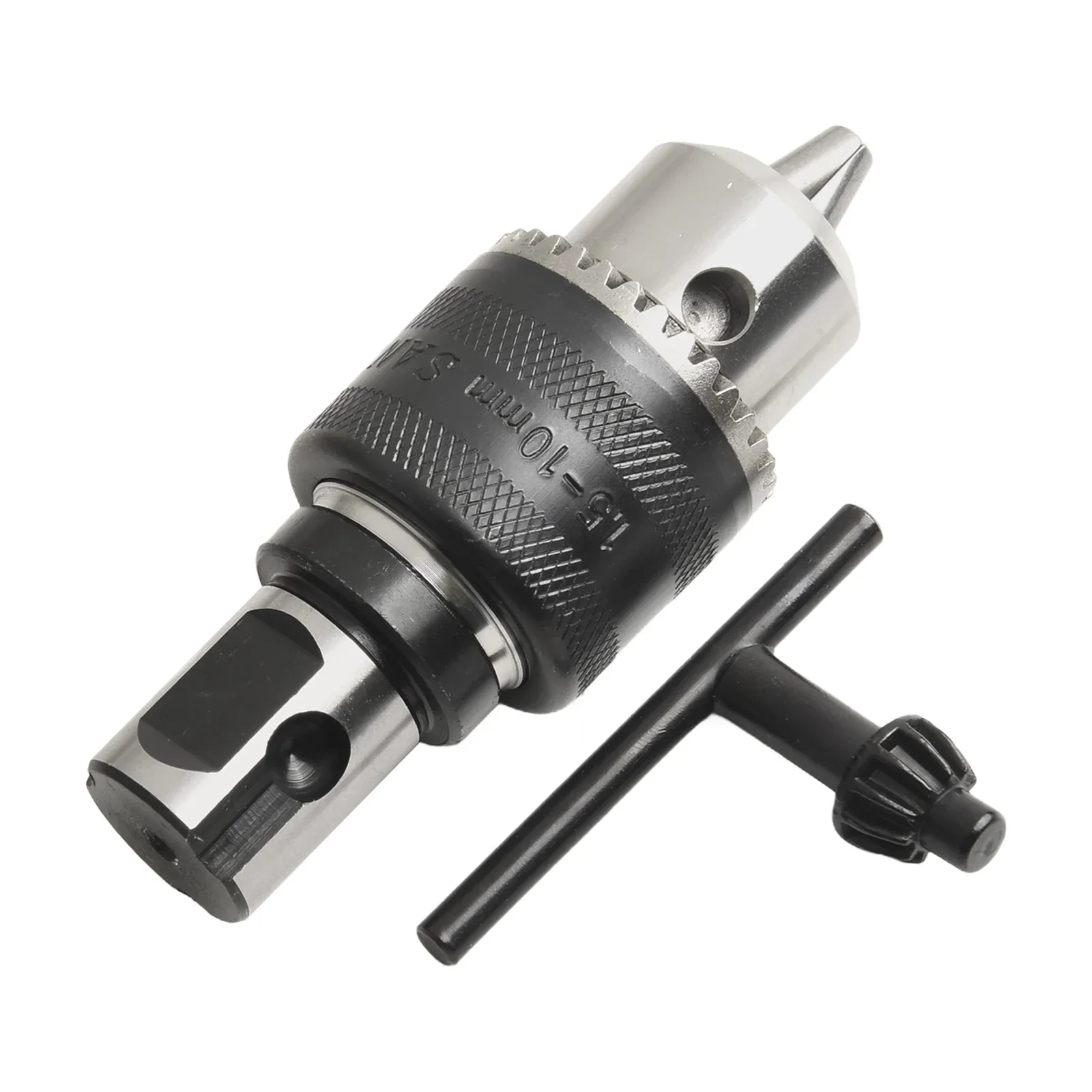 Drill Chuck For Cordless Drills Weldon Shank Adapter Magnetic Drill Chuck Drill Chuck With Key Steel Material Three-jaw Design