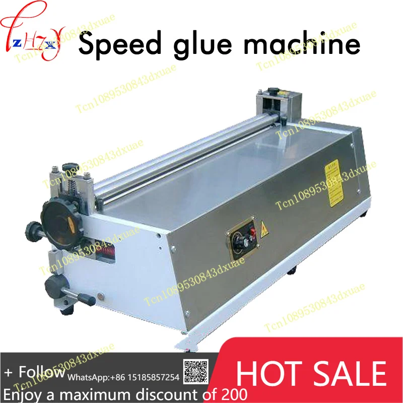 1PC MB-720 Stainless Steel Desktop Glue Machine White Plastic Water - Conditioning Paper On The Plastic Machine 220V/110V 150W