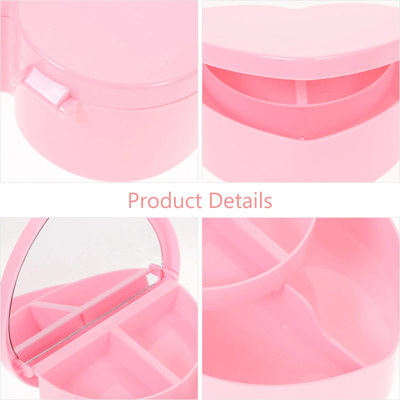 

Пластиковая шкатулка для драгоценностей, розовая сетка «сделай сам», чехол для хранения головных уборов, компактный органайзер для браслетов, ожерелий, безделушек, всякая всячина