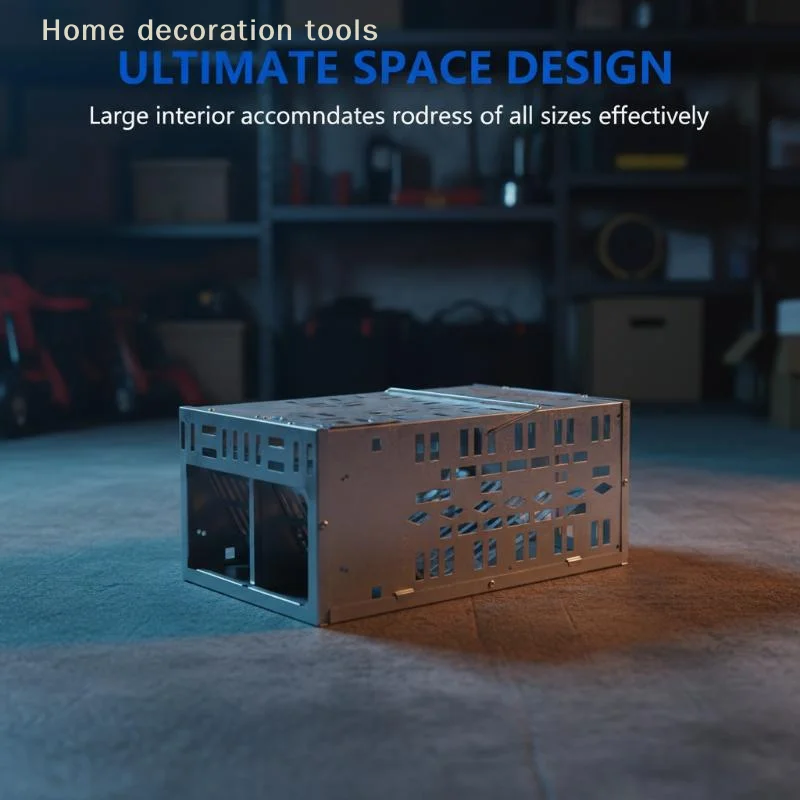

Mice Rodent Cage Humane Trap Reusable Easy Operate For Bedroom Pantry Study Room Application