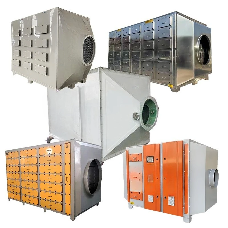 

Industrial waste gas photo-oxygen purifier photo-oxygen catalytic deodorization and deodorization equipment UV photo-oxygen acti