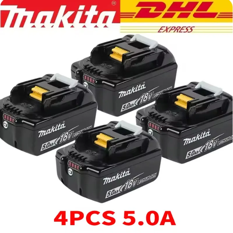 

For Makita 18V 6.0Ah LXT High capacity and durability Li-Ion Battery Or Dual charger BL1860 BL1830 BL1850 US FR RU DE