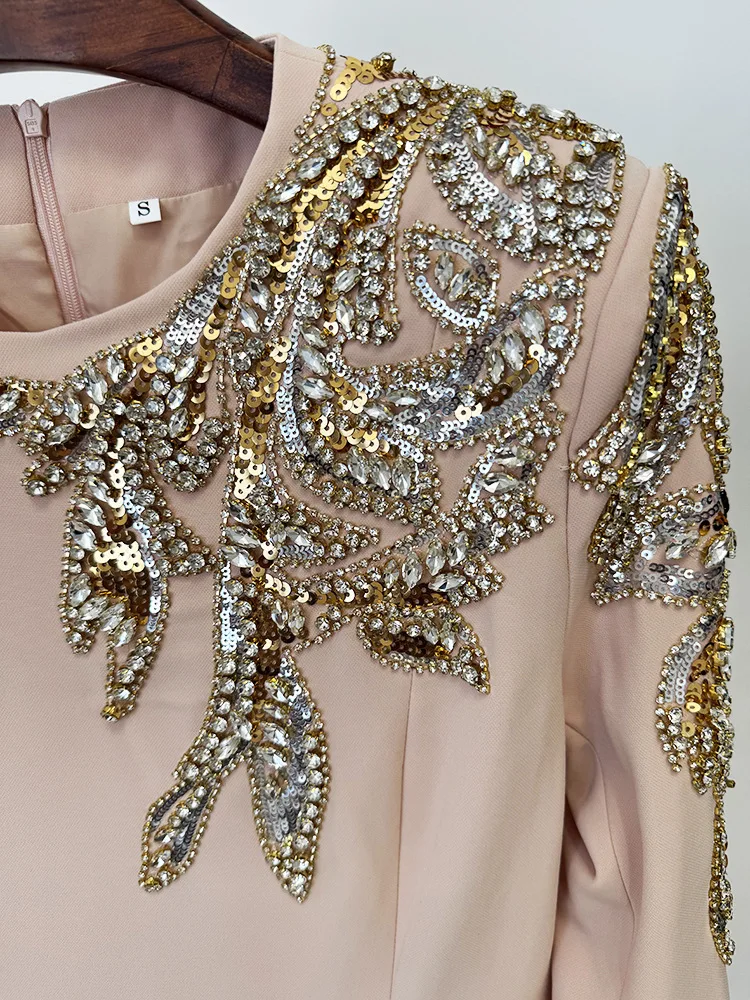 LEOSOXS Vestido de noite luxuoso feminino preto com bordado de folha de ouro intrincado e bainha de sereia para galas formais ultramorosas