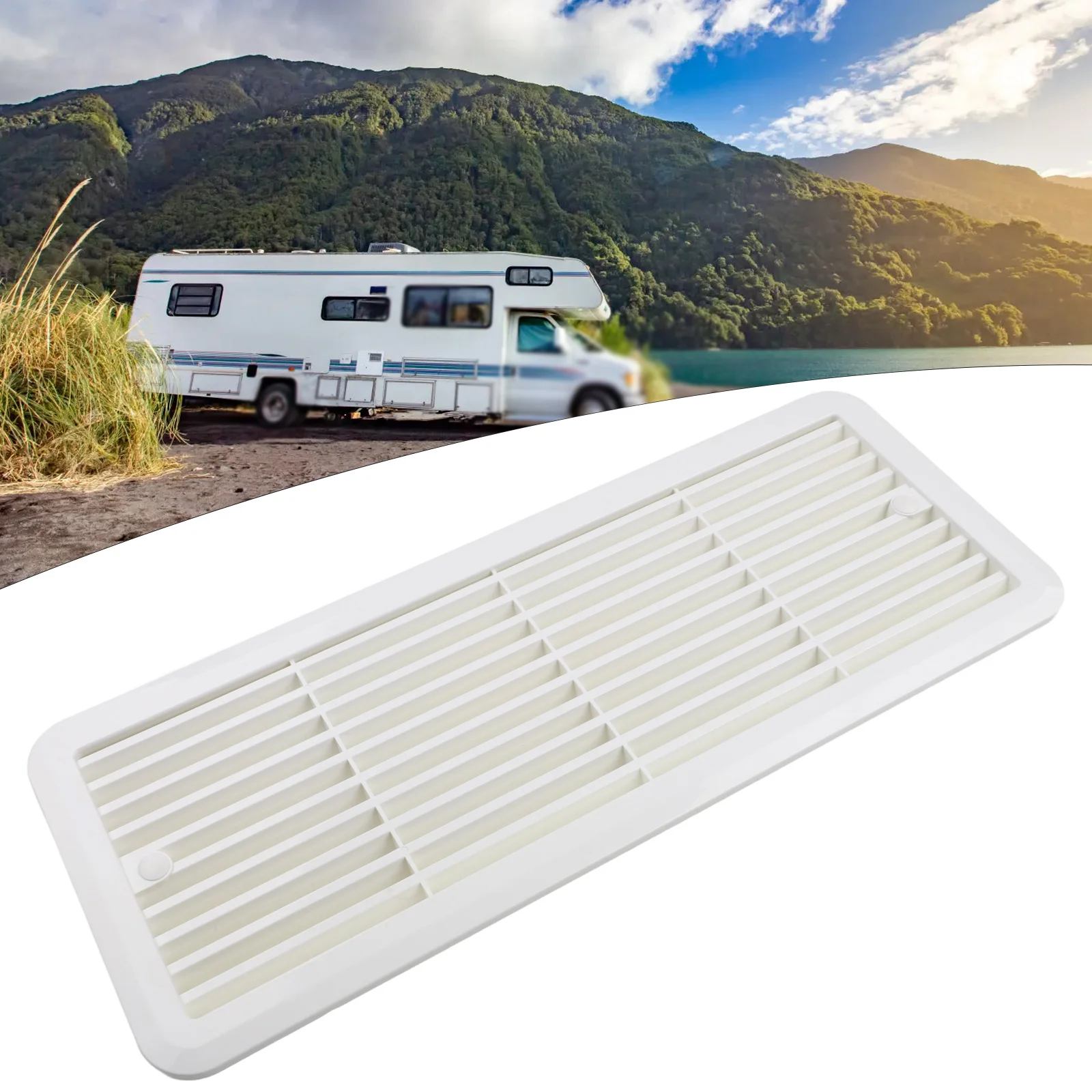 

1pcs Campervan For Thetford Fridge Vent Assembly Grille Mounting Grille For Caravan RV Parts Accessories 62445480