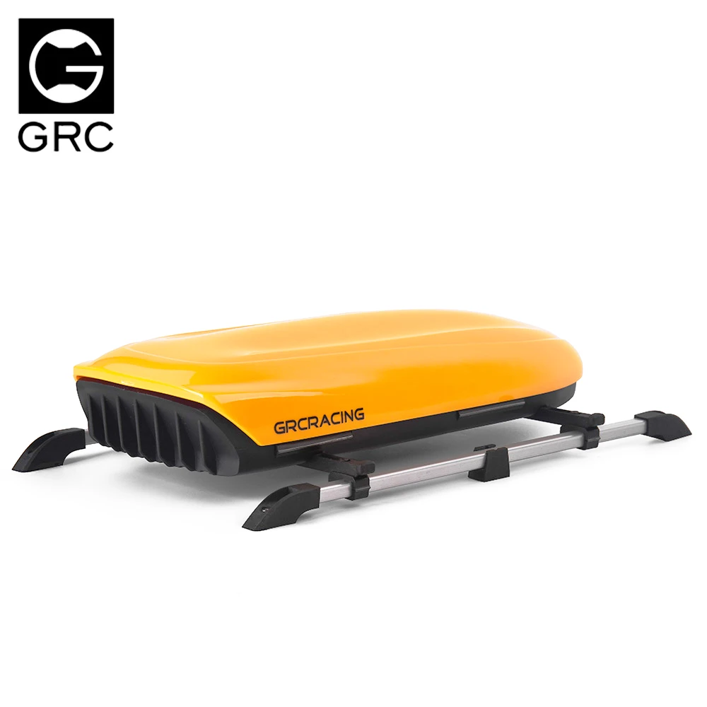 GRC roof box luggage rack is used as a modified accessory of 1:10 RC tracked vehicle scx10 90046 trx-4 trx6 simulated grader