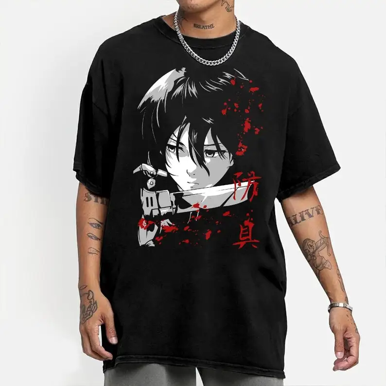 

Anime Titan Mikasa Shirt, Titan Mikasa 90s Vintage shirt, Attack on Titan Shirt For Fan,Anime Manga Shirt,Anime Lovers Shirt,Aot