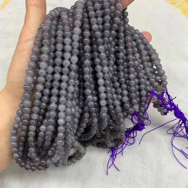 

Hetian Jade Purple 108 бусин Будды, шнур для ожерелья, 6 мм, кулон, браслет, аксессуары