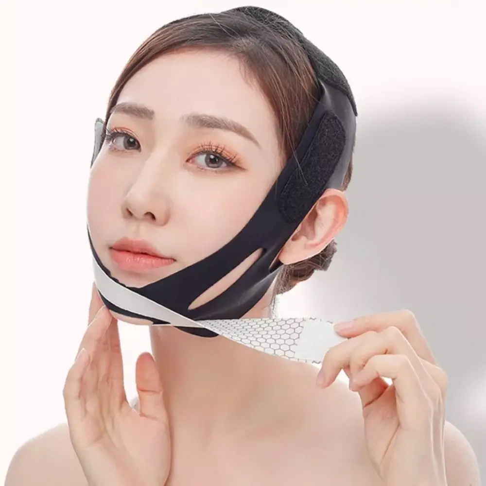 Hautpflege Schlaf Verband V Linie Gesicht Shaper Gesichtsmaske Wange Lift Up Band Gesichtsmassagegerät Anti Falten Strap Face Lift Verband