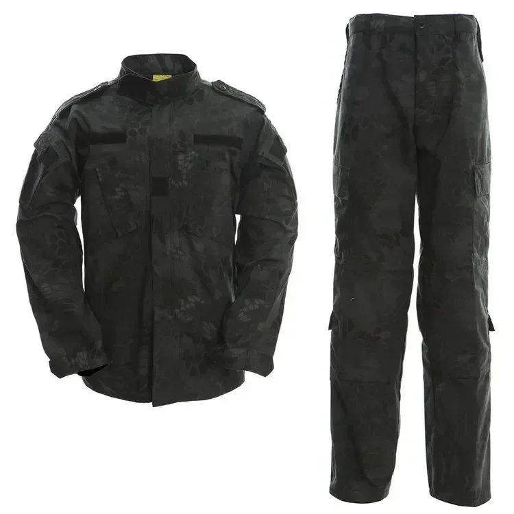 Combat Uniform Camouflage Tactical Suit Safari Men Special Forces Coat Pant Fishing Camo Hunting Clothes