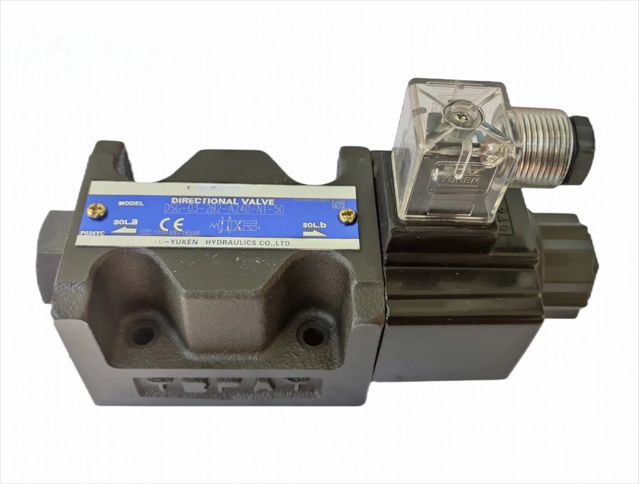 Hydraulic Solenoid Directional Valve DSG-03-2B2-D24-N1-50 Hydraulic Valve
