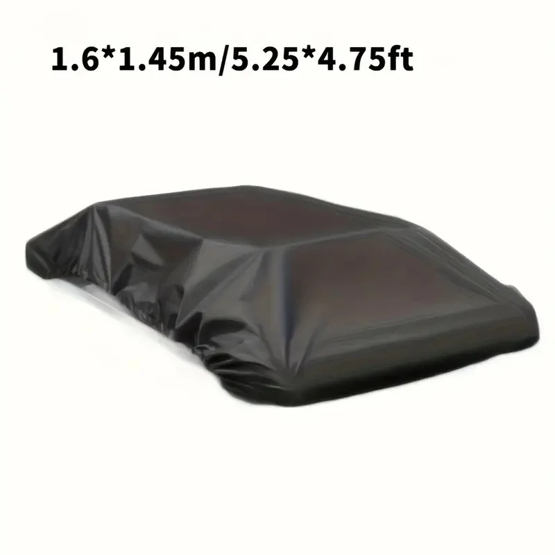 Copertura per scatola da tetto per auto Copertura per scatola da tetto per auto Portapacchi Acqua Pioggia a prova di polvere per SUV Viaggi all'aperto Tessuto Oxford rivestito in argento 210D