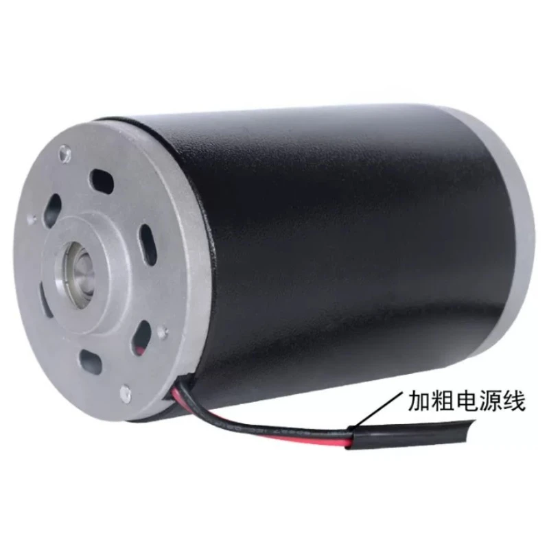 220V 250W 4000RPM Low Noise Reversible DC Motor, Double Ball Bearings with Bridge for Speed Control