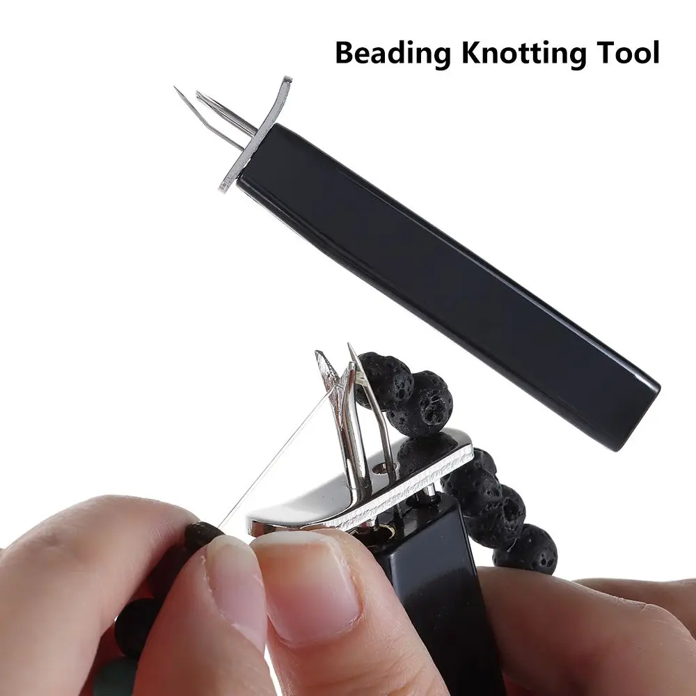 Loose Beads Beading Knotting Tool HeadBands DIY Craft Stringing Pearls Tools Art Handmade Fast Knotting