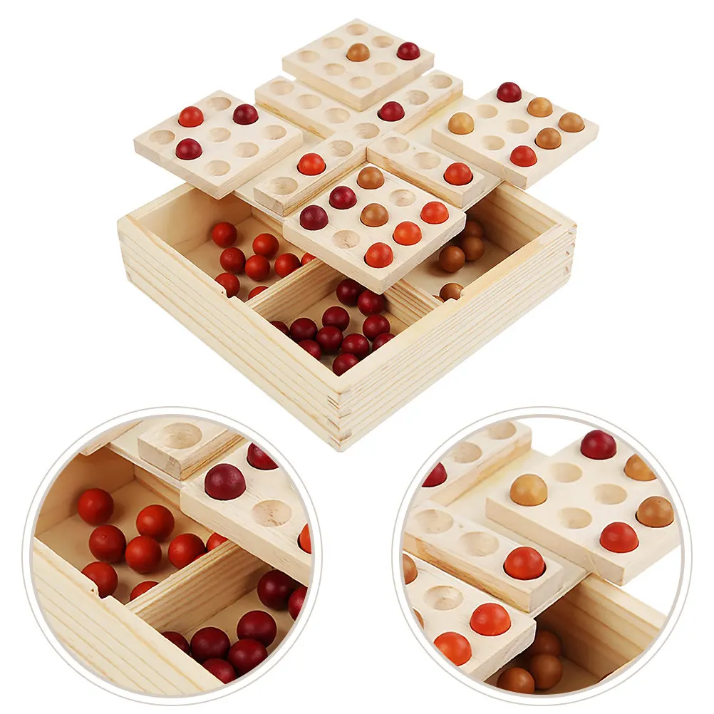 

Набор: Вращающаяся деревянная доска для игры в «Пять в ряд» — развивающая стратегическая игра для детей и взрослых, портативная, для путешествий