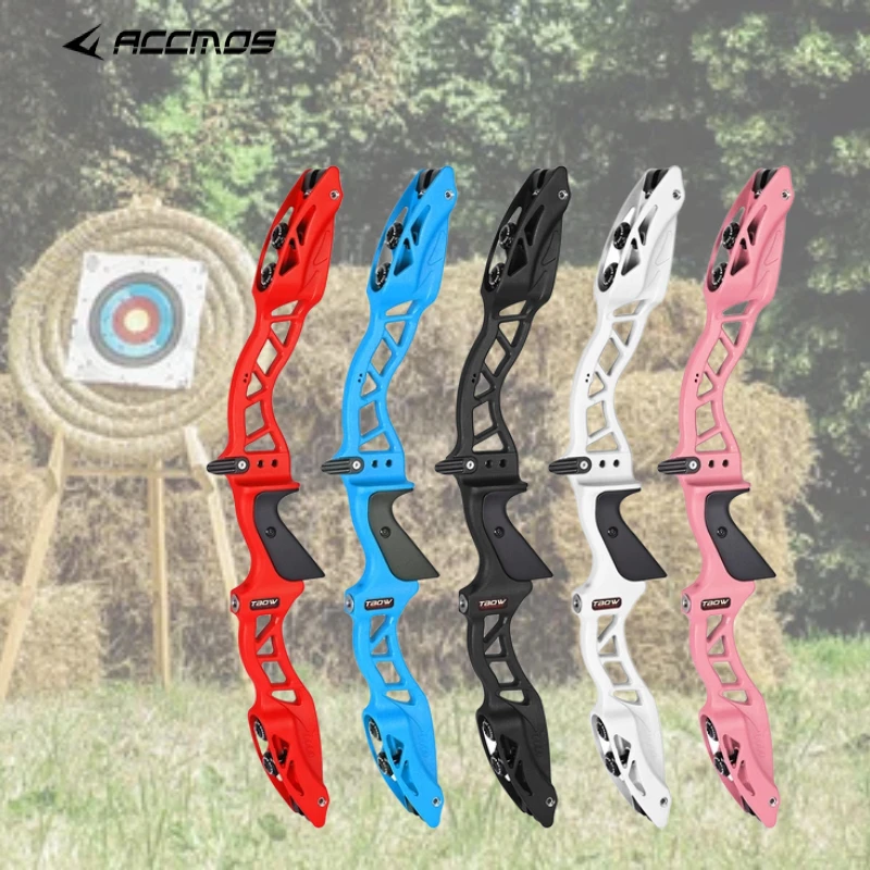 

JUNXING H13 25inch Recurve Bow Riser ILF/F interface be compatible right hand bow handle aluminum alloy hunting bow SD