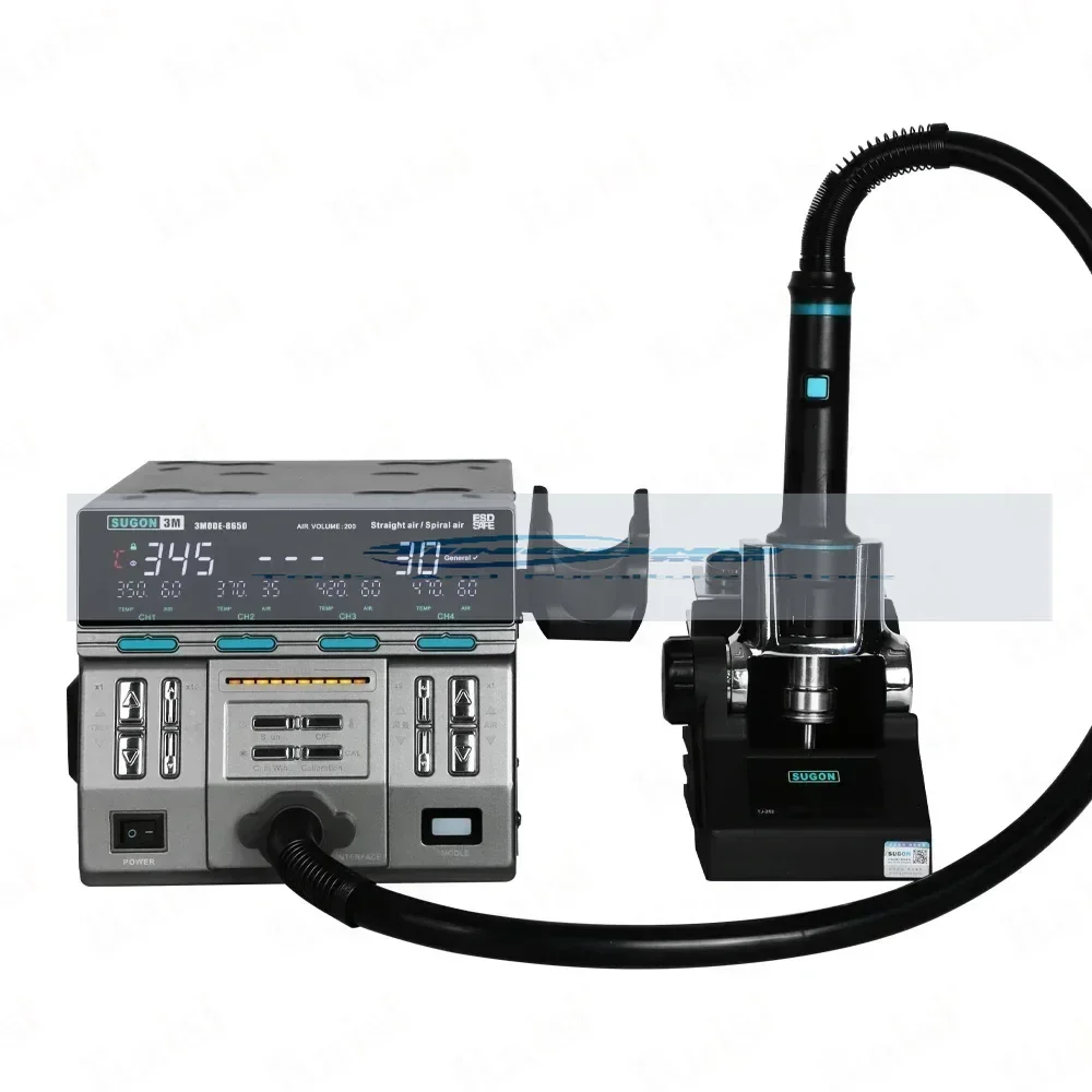 New 3 Mode Sugon 8650 Soldering Rework Station Hot Air Rework Station Blower Machine for Mobile Repair