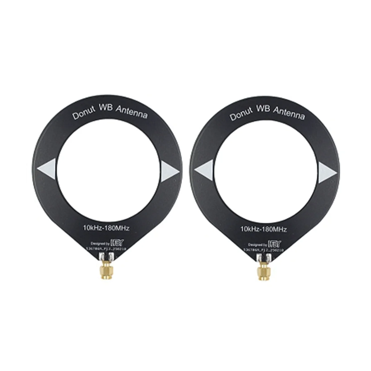 ABJZ SI4732 Radio Band Penuh dengan Antena Loop 10Khz-180Mhz Portabel LSB USB AM Radio FM Antarmuka SMA Penerima Mini