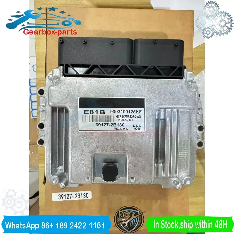 E81B 39127-2B130 ECM New ECU Car Engine Computer Board Electronic Control Unit Fit for MEG17.9.12 39127 2B130