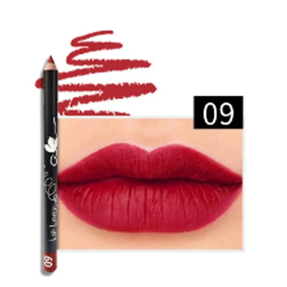 New Waterproof Matte Lipliner Smooth Sweatproof Lip Liner Pencils Natural Long Lasting Lipliner Pen