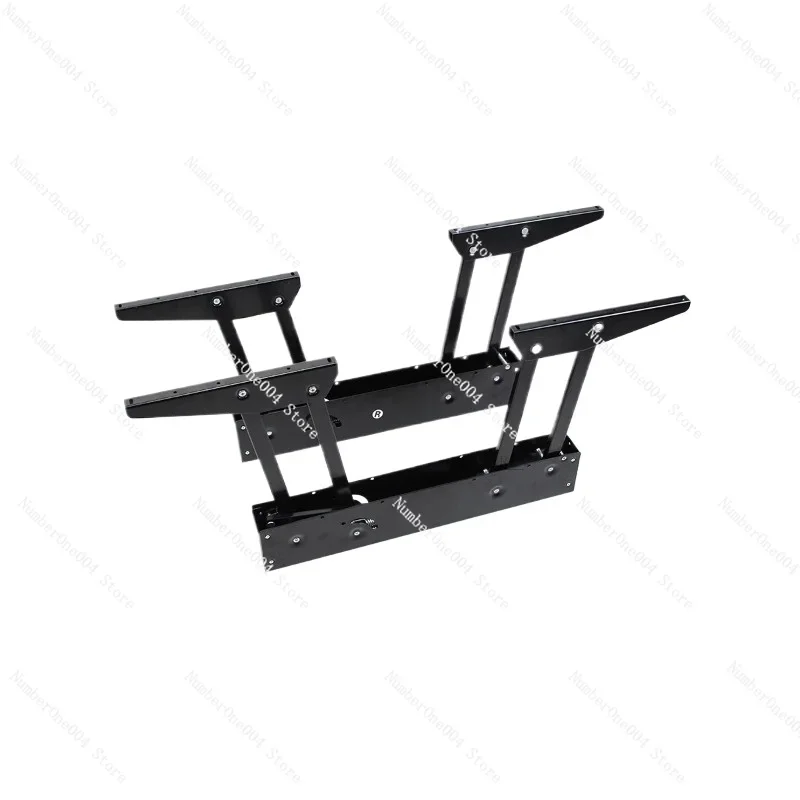 Double Linkage Small Size Coffee Table Lifter Coffee Table Lifter Folding Hardware Iron Frame Bracket