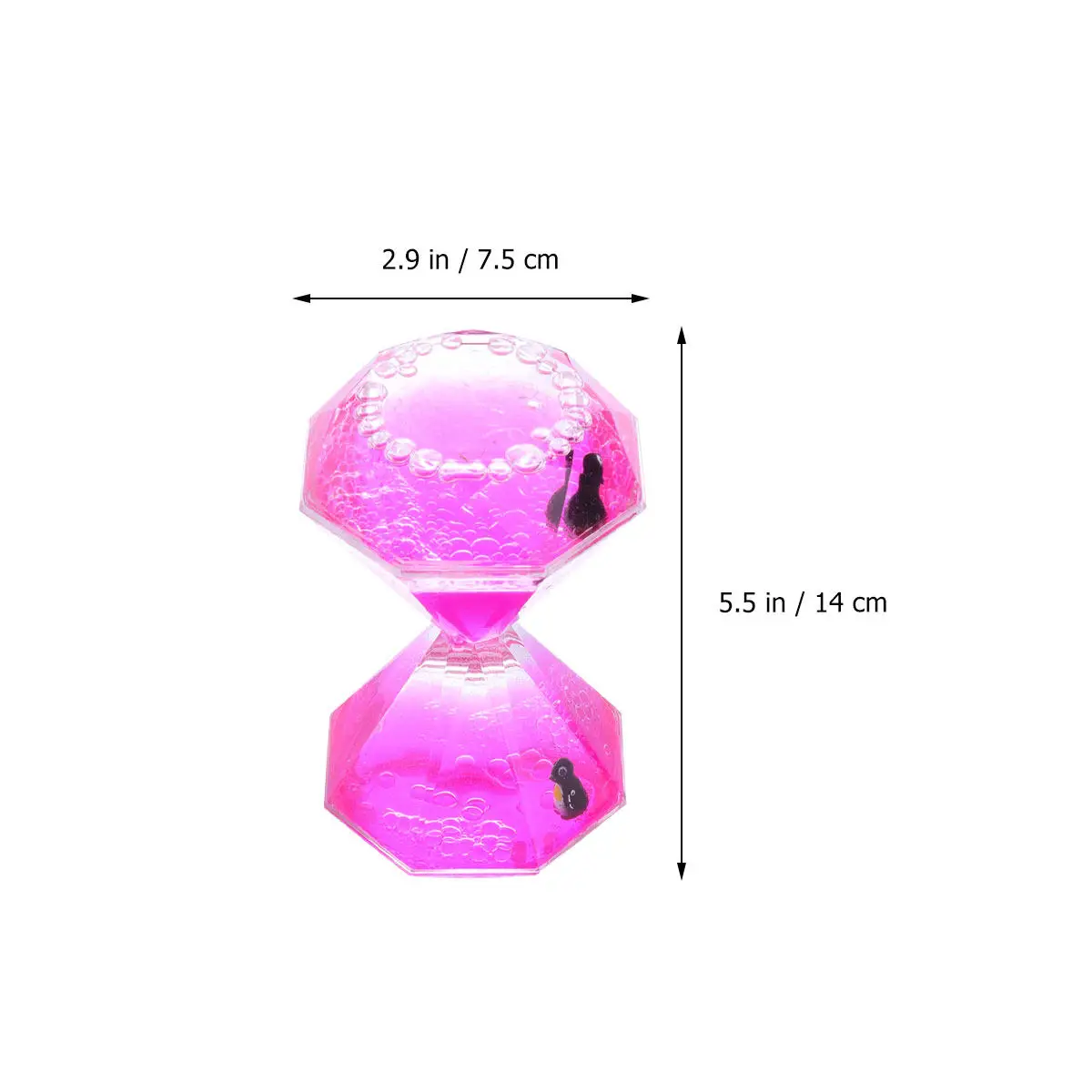 Hourglass Timer Desk Decor for Home Office Decoration Creative Gift Idea Captivating Flowing Visual