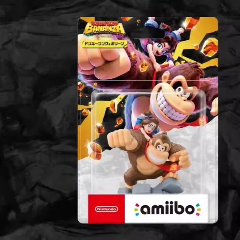 

(In Stock)ARTSWIFT Donkey Kong and Pauline for NS NFC Figure Original Asian Version Region Free Collection Toys Gifts