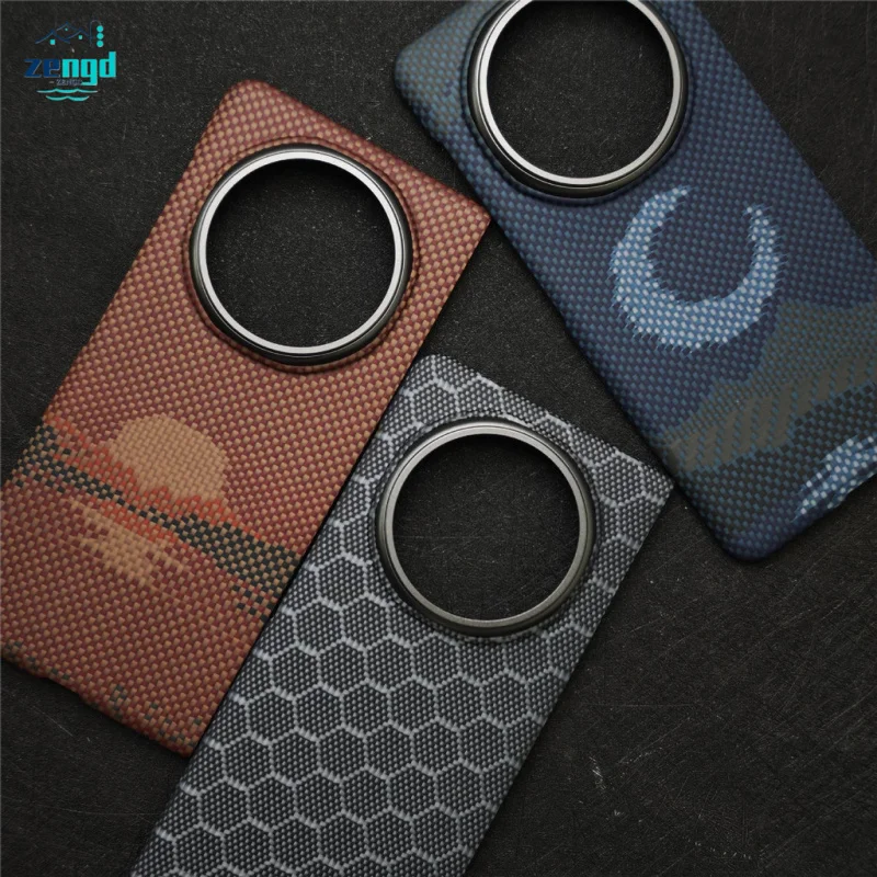 

Магнитный флип-чехол для HONOR Magic V5 — защитный шарнир из кевларового волокна с усилением из углеродного волокна, противоударный защитный чехол