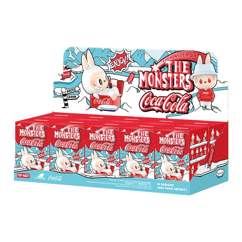 POP MART THE MONSTERS コカ・コーラ シリーズ フィギュア 1PC/10PCS