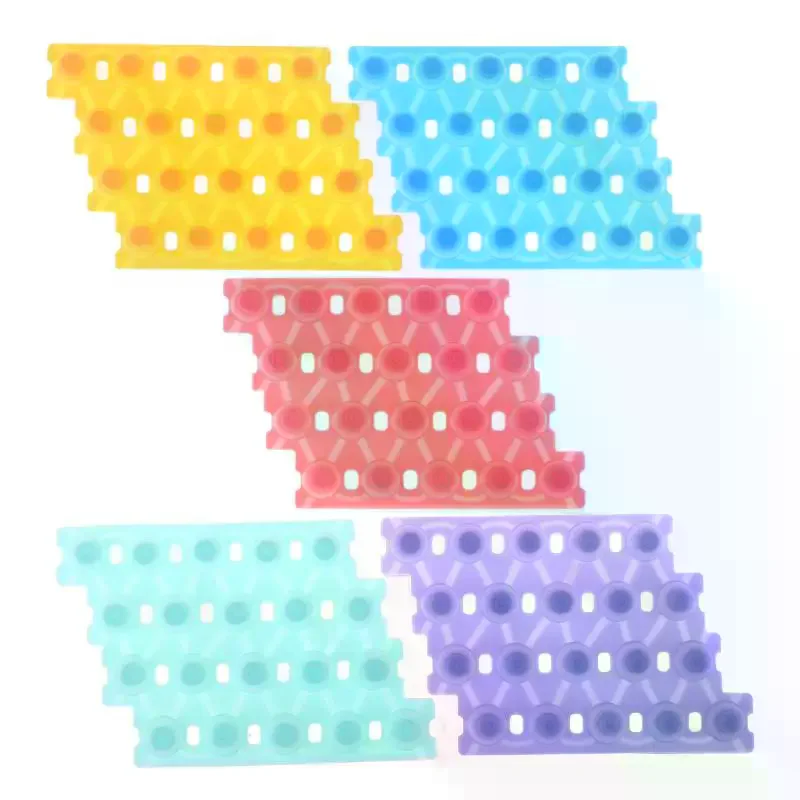 Assorted Weights Durable Silicone Bowl Cup Rubber Damping Pads for Topre DES Leopold Novotouch HHKB Mechanical Keyboards 25g-65g