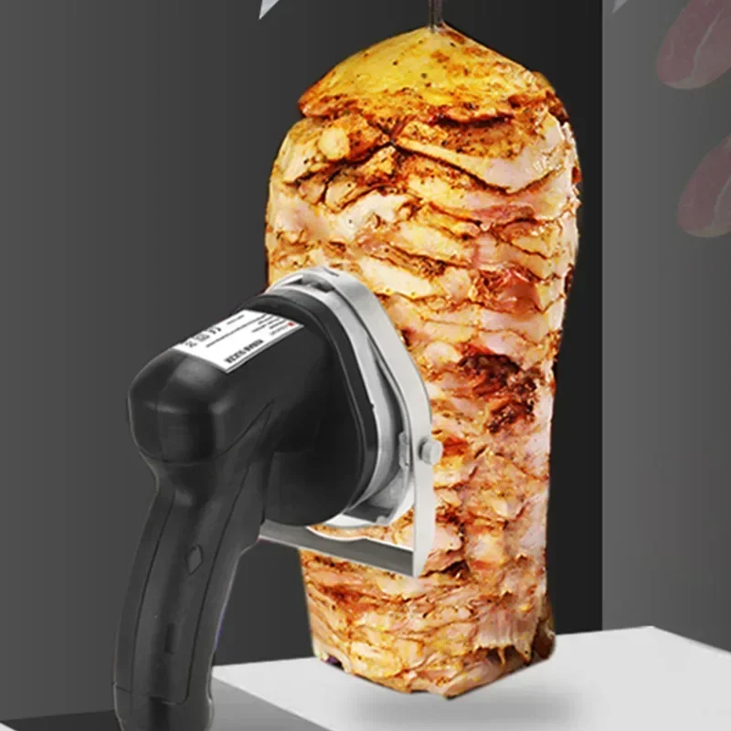 

220v Home Middle East Portable Slicing Knife Turkey Electric BBQ Knife Meat Cutter Automatic Meat Slicing Knife
