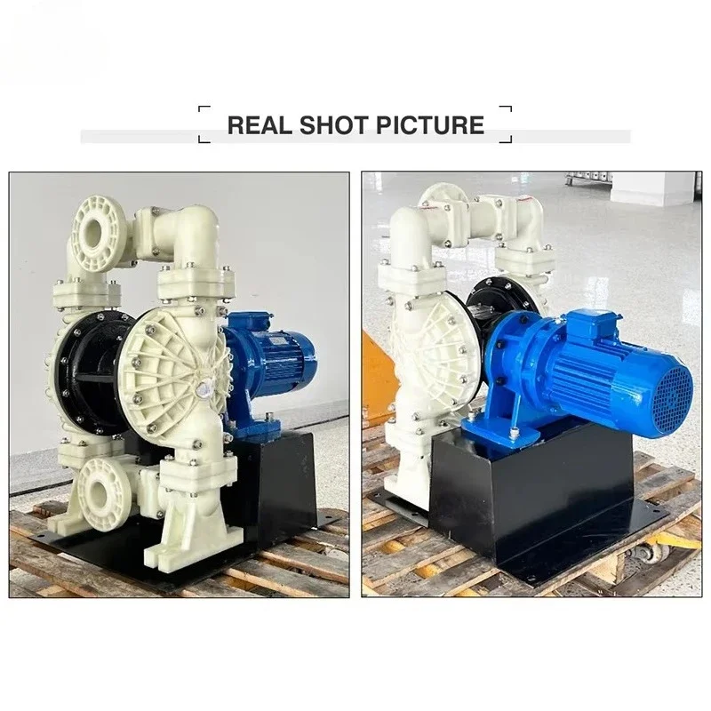 HICHWAN BFD-80S 3 Inch Customizable OEM Electrical Engine Operated Big Diaphragm Pump for Industrial Sewage Treatment