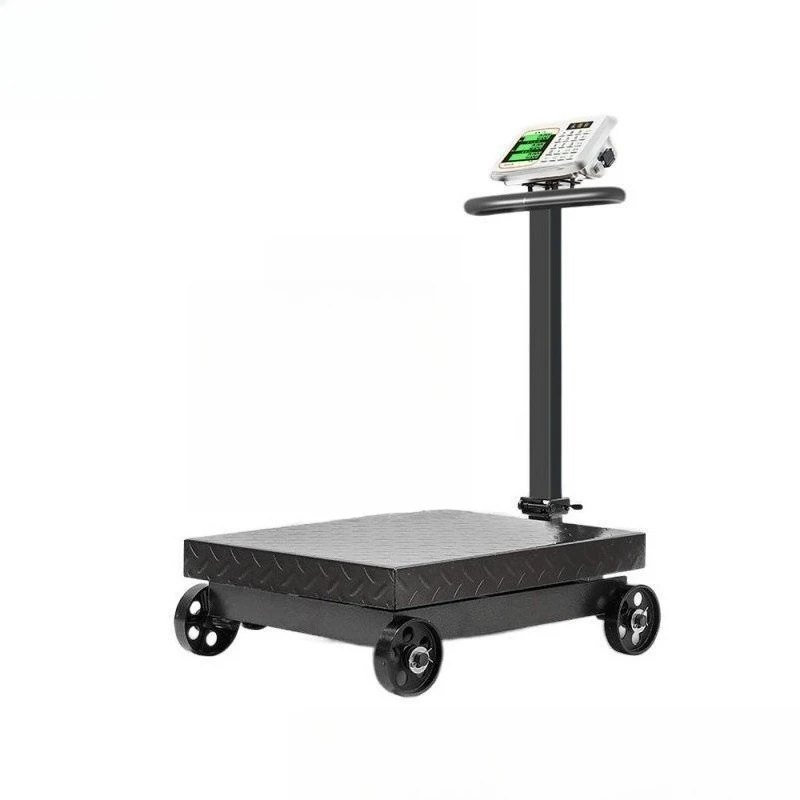 Báscula electrónica, comercial, kilogramo, precisión, báscula grande.