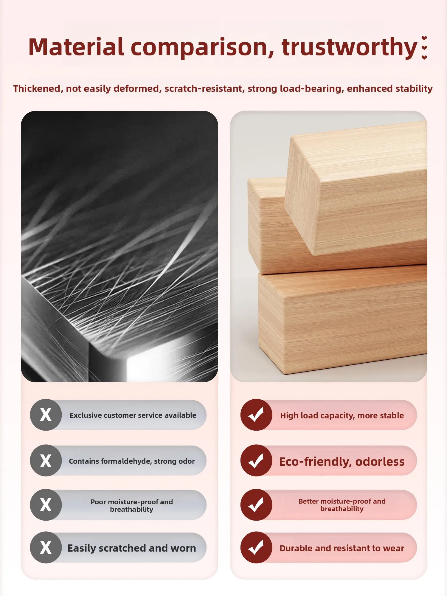 Penyangga Monitor Akrilik, Rak Penyimpanan Desktop, Organizer Meja Kantor, Alas Peninggi Meja, Penyangga Keyboard Akrilik Mengambang